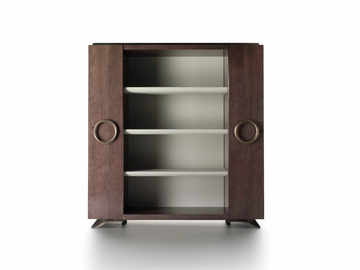 HAUSSMANN - Oak bookcase by HUGUES CHEVALIER - view 2
